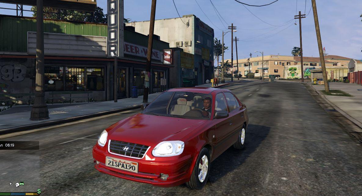 Hyundai accent gta 5